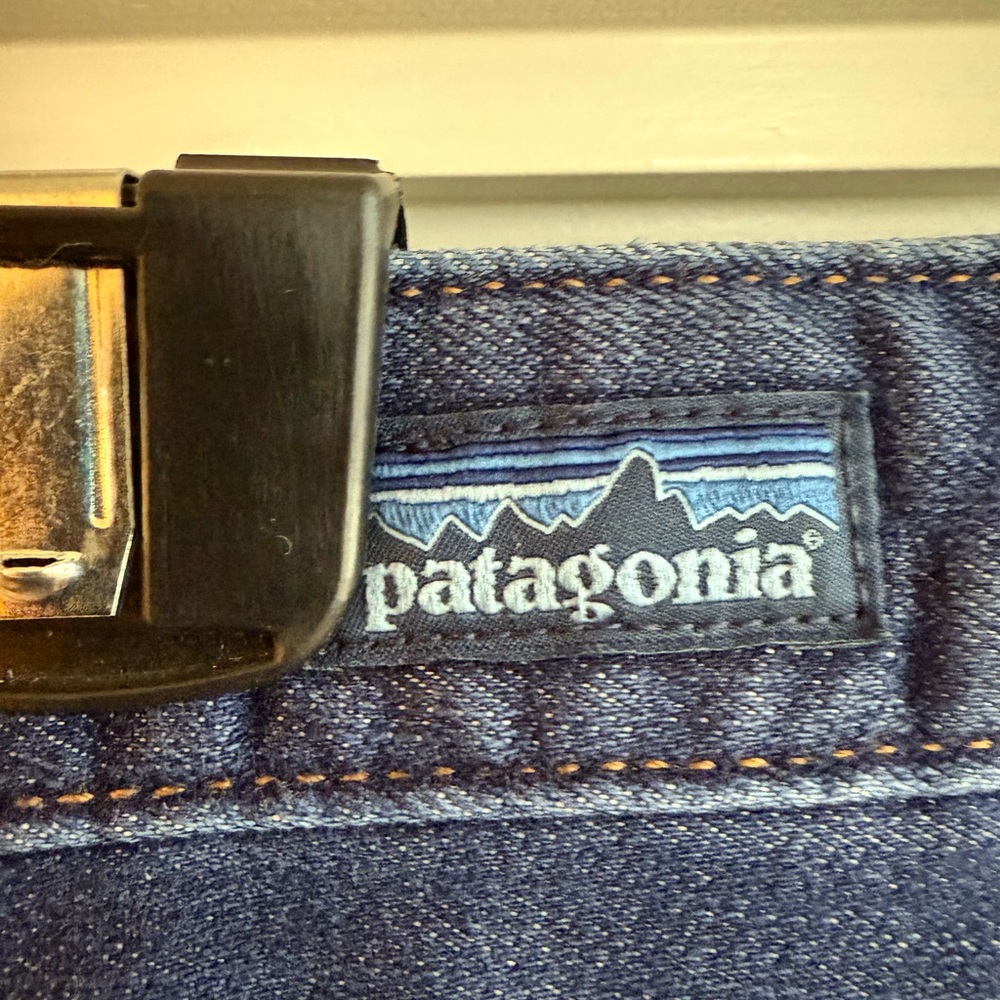 Patagonia Dark Blue Straight-Leg Women's Jeans - Picture 8 of 11